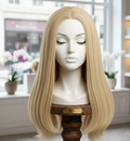 Straight Blonde Remi Hair wigs